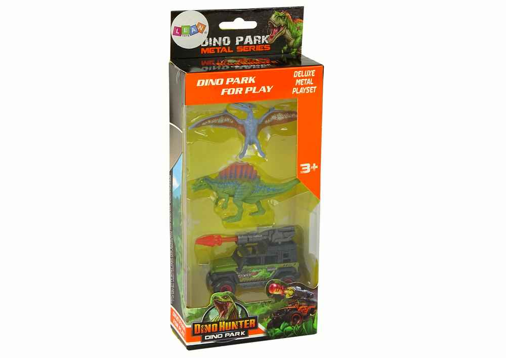 Ensemble de figurines de dinosaures, voiture et fusée