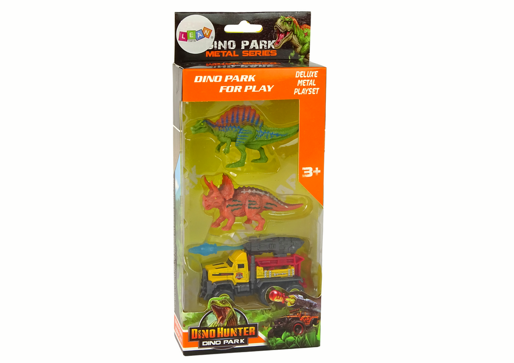 Ensemble de figurines de dinosaures voiture et fusée