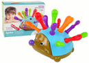 Hedgehog Puzzle Blue Colorful Spikes-1