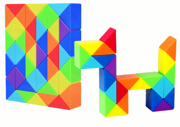 Jeu de puzzle Snake Puzzle Magic Cube