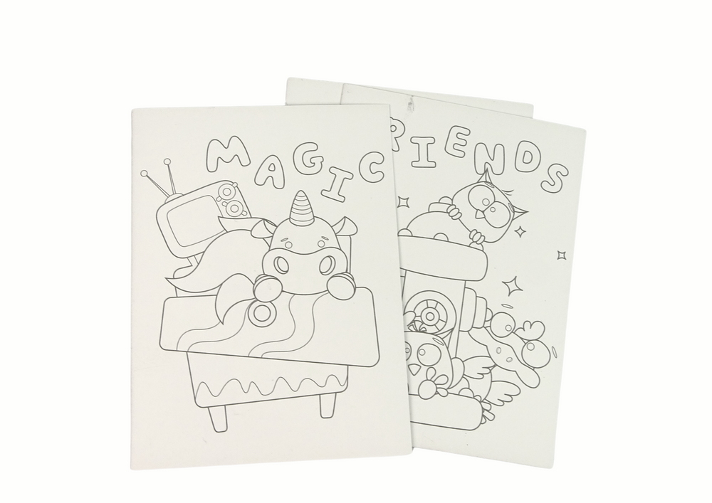 Livre de coloriage à gratter pour enfants animaux