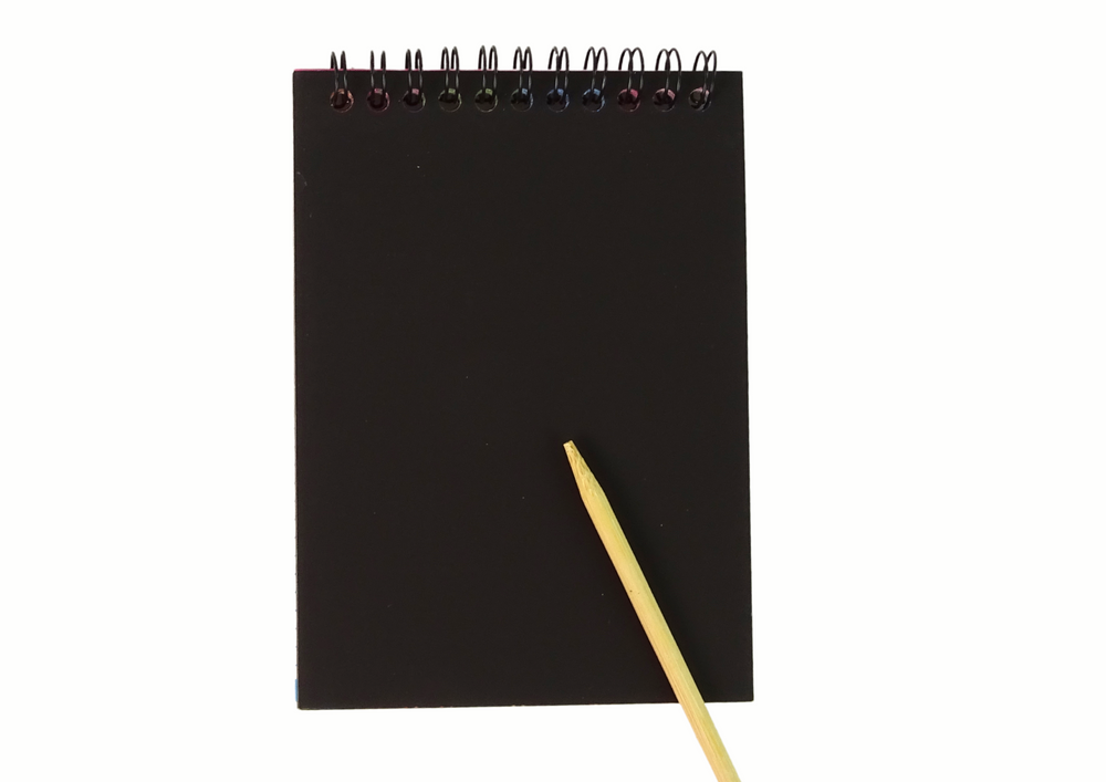 Notes à gratter pour enfants rose
