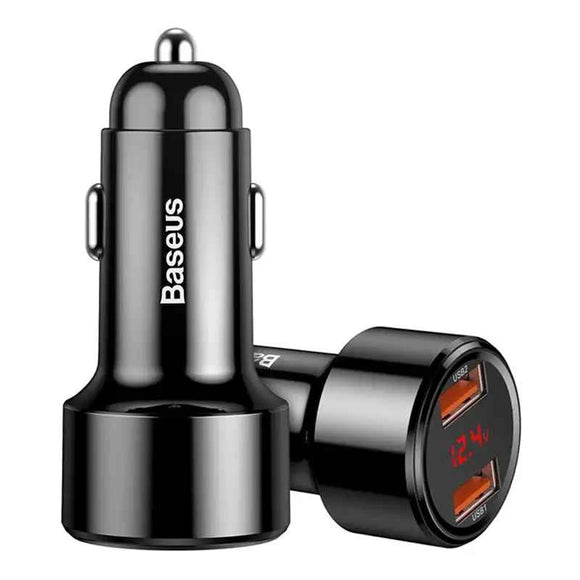 Baseus Magic Car Charger 2x USB / QC / 3.0 / 45W