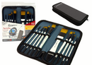 Artist Set In Pencil Case Brushes 10 Pieces