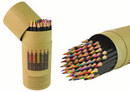 Set of crayons in a tube, sharpener, eraser, 74 pcs.-1