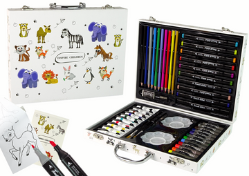 Little Artist Set In A Suitcase 68 Elements
