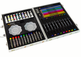 Little Artist Set In A Suitcase 68 Elements - 0