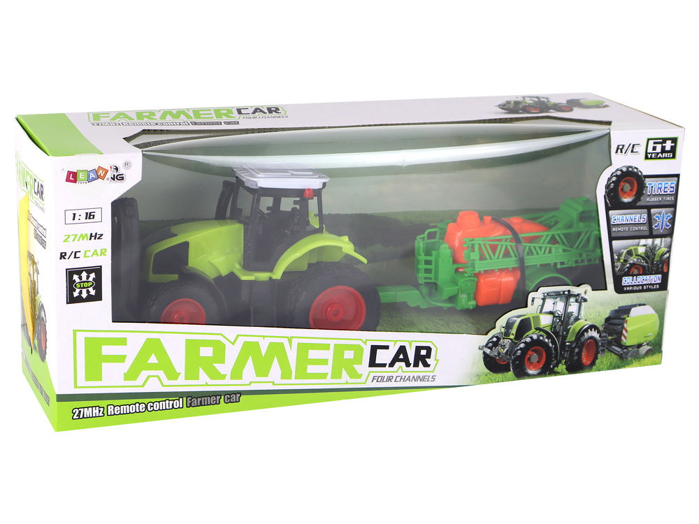 Tracteur télécommandé avec pulvérisateur 1:16