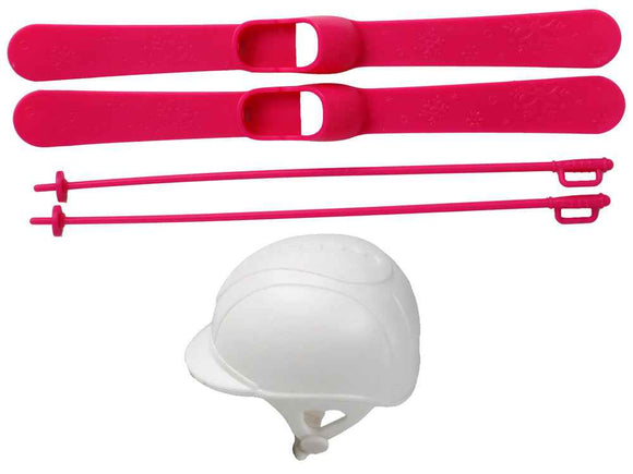 Anlily Skier Doll Ski Set Skis