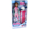 Anlily Skier Doll Ski Set Skis