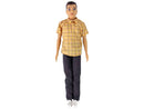 Children's Doll Boy Paulo Shirt Brown Hair