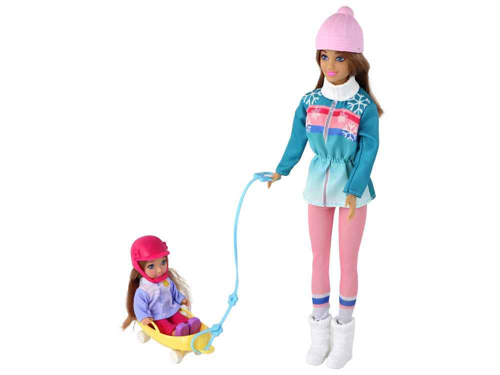 Ensemble de traîneau pour maman et fille Anlily Dolls