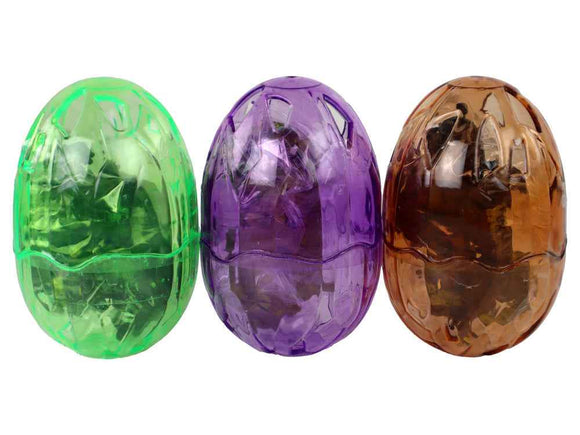 Figurine Dinosaure Œuf 3 Couleurs 9 cm