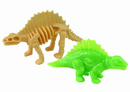 Grand œuf de dinosaure 2 figurines d'œufs de dinosaure 9 cm