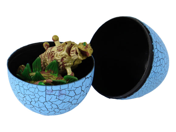 Figurine Dinosaure Œuf 3 Couleurs 9cm
