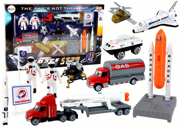 Ensemble de figurines Space Truck Rocket 15 El.