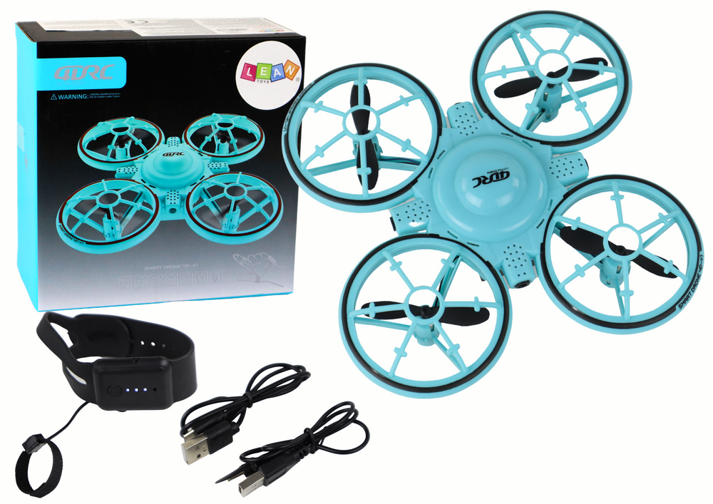 Lumières bleues pour drone télécommandé