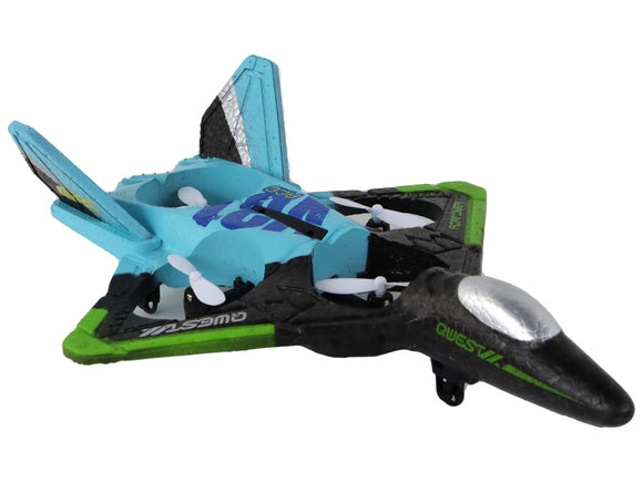 Avion de chasse R/C Bleu