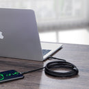 Cablu Date USB-C - USB-C, 100W, 2m, Gri-4