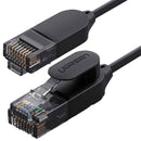 Ugreen Ethernet network cable patch cord RJ45 Cat 6A UTP up to 10Gb/s 3m NW122 (black)-1