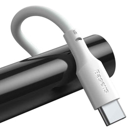 Câble USB Baseus TZCATZJ-02 1,5 m USB A USB C Blanc