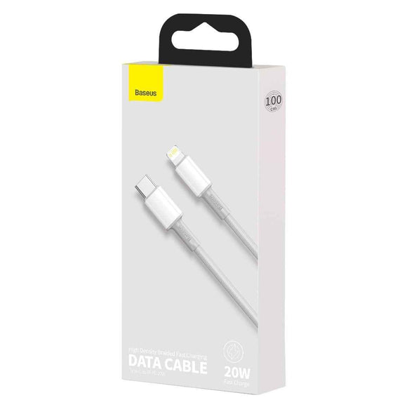 Baseus CATLGD-02 lightning cable 1 m White