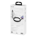 Baseus Type-C - Type-C cable Tungsten Gold Fast charging and data 100W (20V/5A) 1m Black (CATWJ-01)