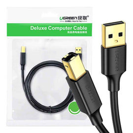 Ugreen 10351 USB cable USB 2.0 3 m USB A USB B Black