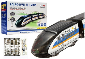 Solar Bullet Train - DIY Kit for Children - 0