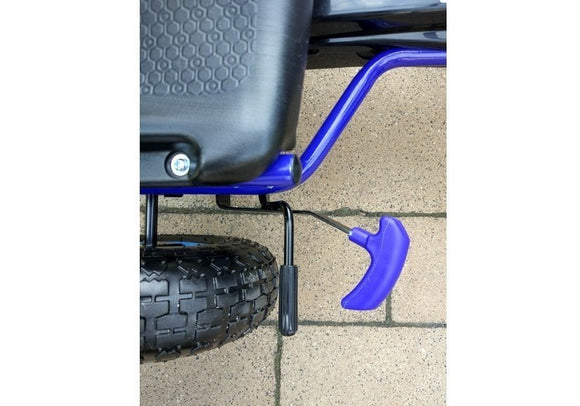 A-15 Go-Cart Blue Pumped Wheels