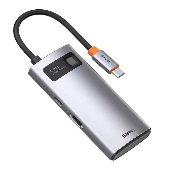 Baseus CAHUB-CY0G Metal Gleam Series 4in1 PD Hub USB-C to USB 3.0 / USB 2.0 / HDMI / USB-C
