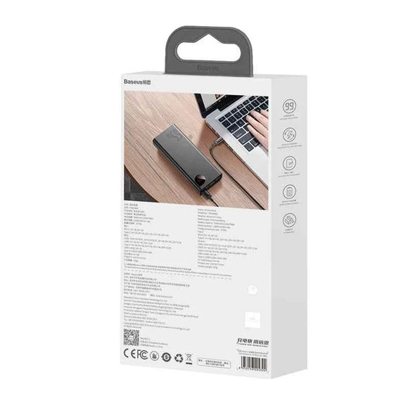 Baseus Adaman Metal Powerbank 20000mAh / PD QC 3.0 / 65W / 2xUSB + USB-C + micro USB