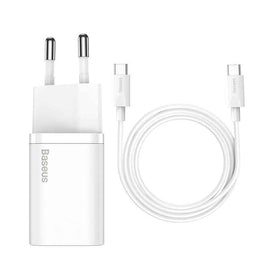 Baseus Super Si Quick Charger 25W with USB-C and Cable USB-C 1m