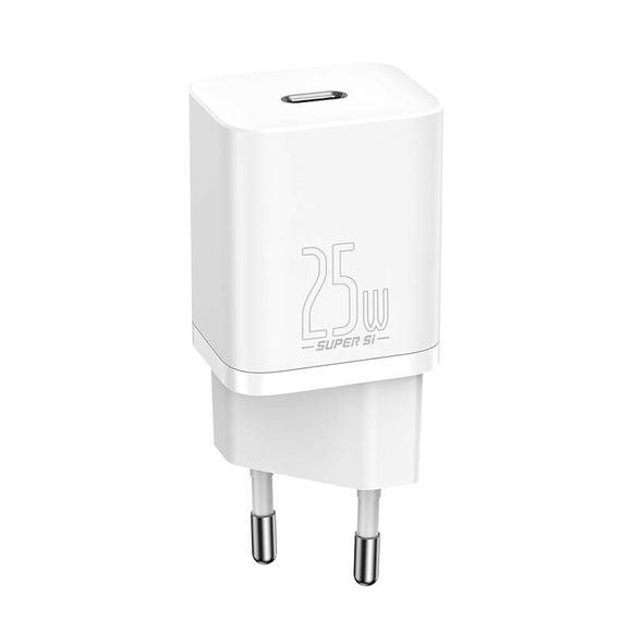 Baseus Super Si Quick Charger 25W with USB-C and Cable USB-C 1m