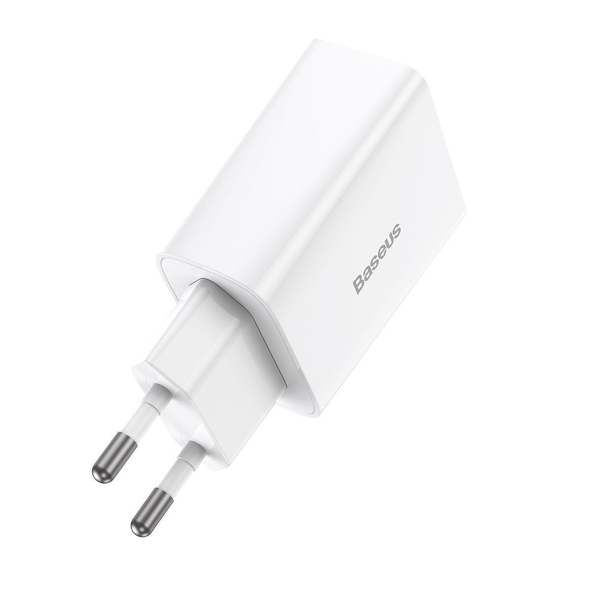Chargeur de voyage baseus speed mini 1c chargeur rapide 20 w blanc ue ccfs-sn02
