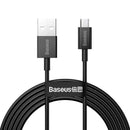 Baseus Micro USB Superior cable, fast charging cable 2A, 2m Black (CAMYS-A01)