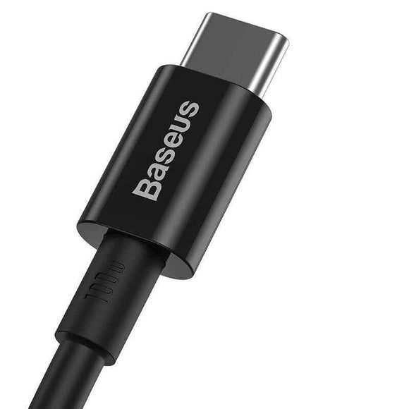 Câble USB Baseus Superior USB 2.0 1 m USB C Noir