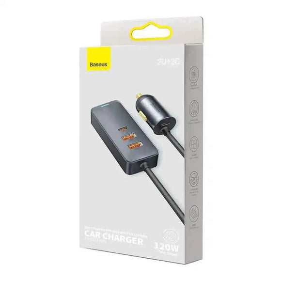 Baseus Share Together Car charger 2x USB / 2x USB-C / 120W