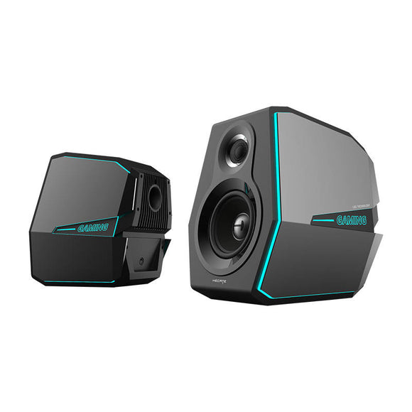 BOXE EDIFIER Gaming 2.0,RMS:88W (2x12W, 2x32W),bass 4",ctr vol, BT/USB/AUX/Optical/Coaxial,sound mode:Music/Game/Movie,11xLED RGB,frecv. rasp 55Hz-20KHz,220V, black, "G5000-BK" (timbru verde 0.8 lei)