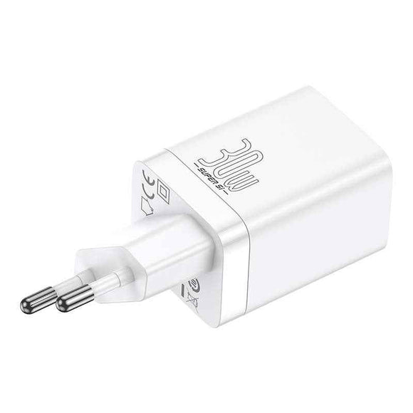 Baseus Super Si PD Wall Charger 30W / 1x USB-C / 1x USB