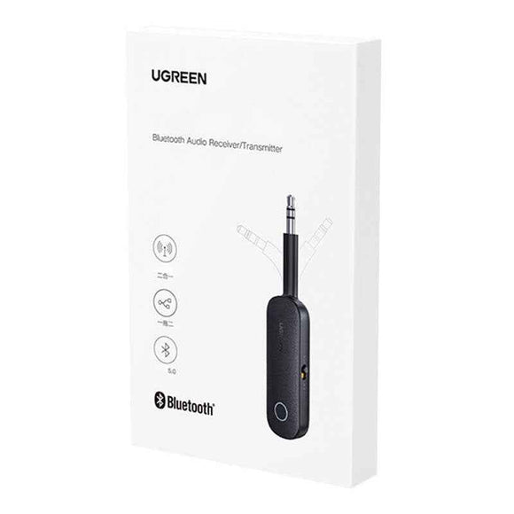 Ugreen Bluetooth receiver transmitter mini jack 3.5 mm black (CM403)
