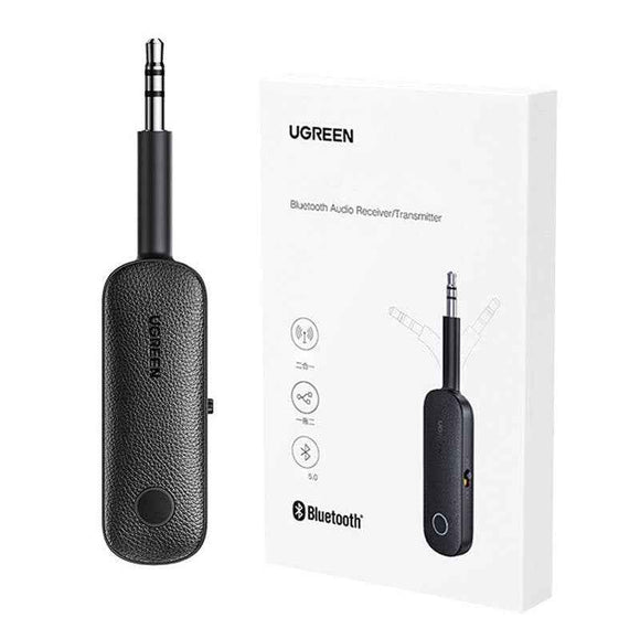 Ugreen Bluetooth receiver transmitter mini jack 3.5 mm black (CM403)