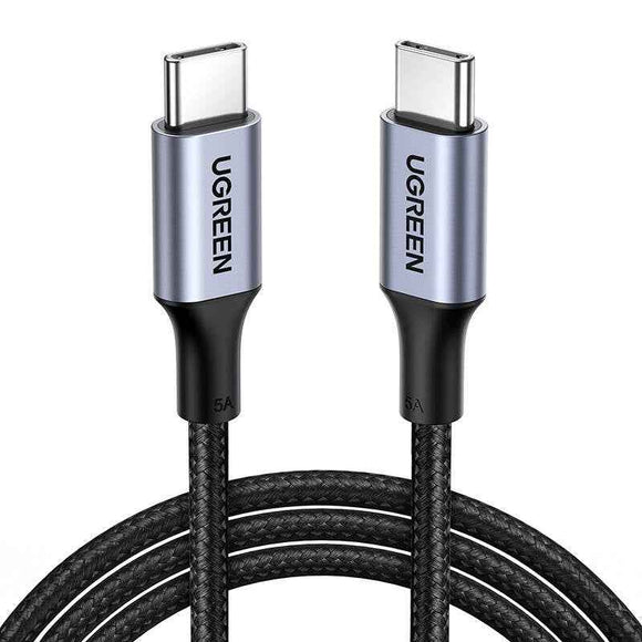 Ugreen US316 70428 USB-C to USB-C PD QC FCP 100W 5A 480Mb/s 3m Cable - Grey