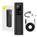 COMPRESOR AUTO Baseus Super Mini, alimentare 12 V bricheta auto, display LED, presiune maxima 3 bar, negru (timbru verde 0.80 lei) "CRCQ000001" - 6932172603175