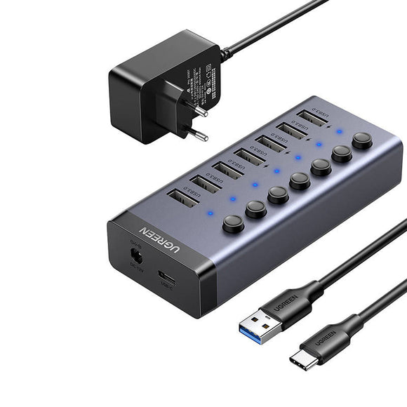 UGREEN 90307 USB Hub 7x USB-A 3.0