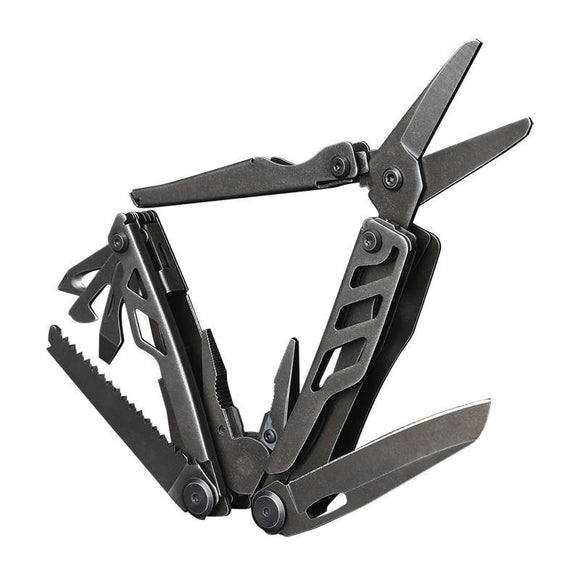 NexTool FLAGSHIP Pro NE20120 16-in-1 multitool, black + belt pouch