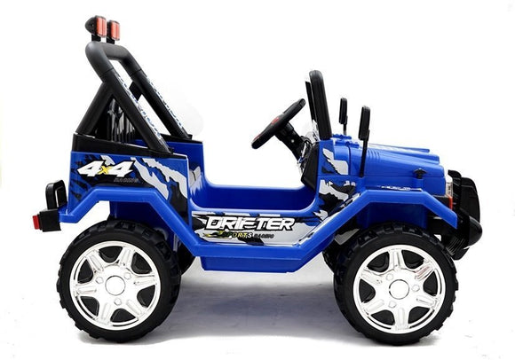Ride On Car Jeep Raptor S618 EVA Blue