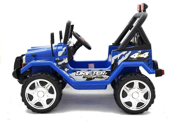 Ride On Car Jeep Raptor S618 EVA Blue
