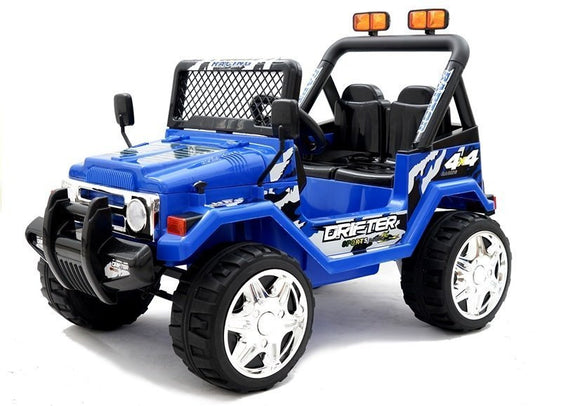 Voiture à enfourcher jeep raptor s618 eva bleu