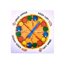 Active Family Skill Game Pizza Mat Randomizer